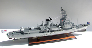 HMAS BRISBANE D41 Destructeur Modèle En Bois Fabriqué À La Main Nouveauté Cadeau Bateau Artisanat - Product Image 6