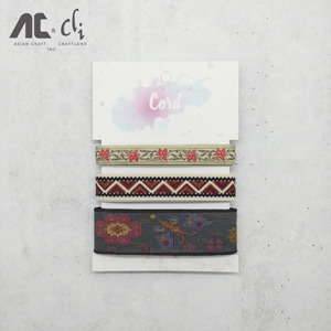 Trend 2022 DIY <b>Accessories</b> Vintage Jacquard Woven <b>Braid</b> Set of 3 - Product Image 3