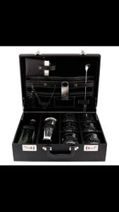 550ml thép không gỉ Cocktail Bar Set khung gỗ rượu vang nếm Nguồn cung cấp Barista công cụ - Product Image 5