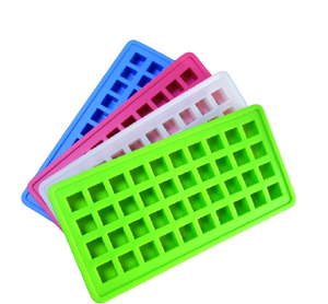 Bestseller 40 Cavity Silikon Easy Release Mini Eiswürfel Square Tray für die Eiscreme herstellung in der Küche