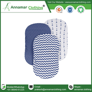 Draps de lit en coton pur pour bébé, fournitures professionnelles OEM - Product Image 2