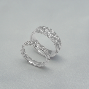 ไต้หวัน925เงินคู่แหวนคู่ - Product Image 5