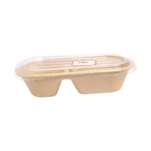 Barquette en pulpe moulée compostable, écologique, anti-casse, pour aliments frais, provenant d'un fabricant vietnamien, boîtes en papier. - Product Image 2