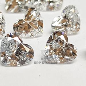 เพชรขาวทรงหัวใจ ขนาด 0.20-0.29 กะรัต ขัดเงา ผลิตด้วยวิธี CVD ความบริสุทธิ์ระดับ I ได้รับการรับรองจาก IGI ความแข็งระดับ 10 โมห์ - Product Image 1