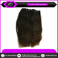 Meilleur fournisseur indien d'extensions de cheveux humains vierges Remy indiens, longueur 8"-32", texture lisse et ondulée, livraison rapide