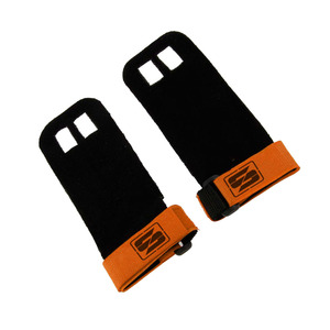 Poignées de musculation en cuir pour entraînement croisé, protection des mains antidérapante, robuste, 3 trous, logo et couleur personnalisés - Product Image 6