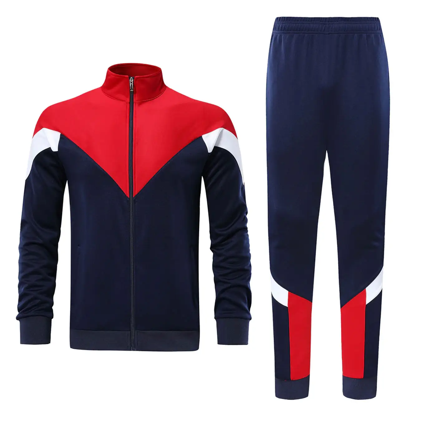 Calça de corrida casual masculina elegante e de alta qualidade, conjunto de treino de algodão para homens, roupa de treino ao ar livre