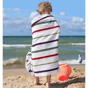 Toalla de playa de rayas teñidas con hilo, toallas de playa suaves de algodón 100%, toalla de playa de Golf absorbente de India a precio de fábrica - Product Image 3