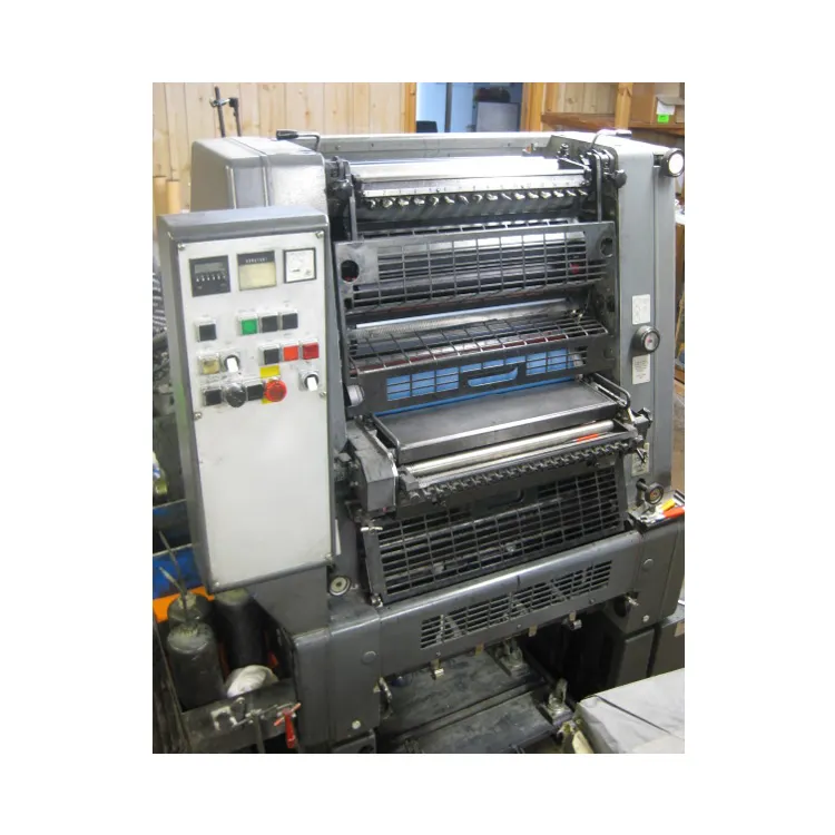 Máquina de impresión Offset usada de grado automático multifuncional GTO 52 +, alemana, proveedor