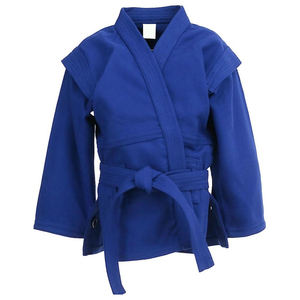 Uniforme Sambo Gi de alta calidad 100% algodón Color y tamaño personalizados Logotipo personalizado - Product Image 1