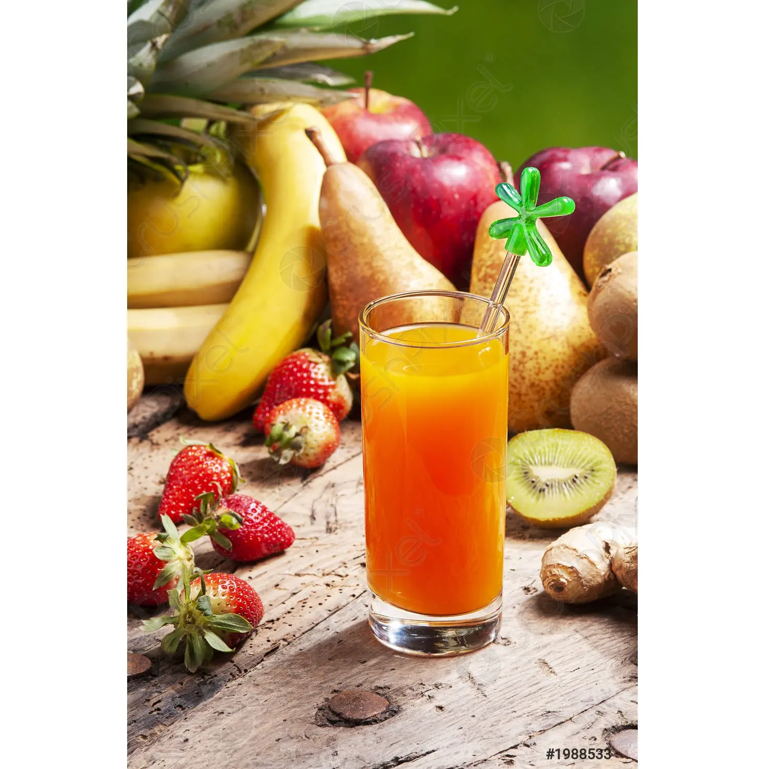 Mélange de Fruits frais pressés, contenant de produit à haute teneur en vitamine, jus poinçon, liquide concentré de singapour, 50 ml