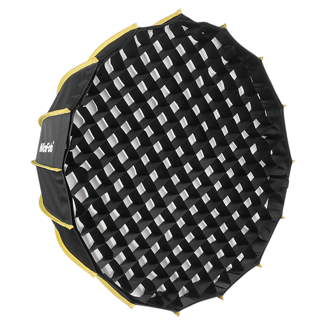 NiceFoto LED-60cm Bowens Mount Parabolic Light Soft Box Deep Soft Box With Grid Quick Set up