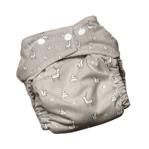 Buena calidad 100% suave de algodón orgánico bebé pañal de tela - Product Image 1