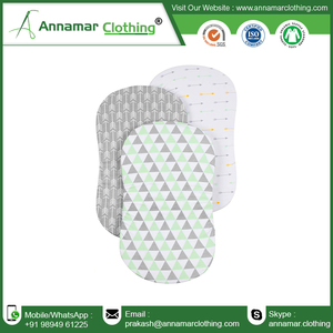 Draps de lit en coton pur pour bébé, fournitures professionnelles OEM - Product Image 3