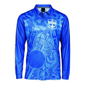 100% Polyester 3D Sublimation Breathable Long Sleeve <b>Fishing</b> Jersey Outdoor Tournament For Sale <b>Fishing</b> Jersey - Product Image 3