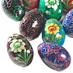 <b>Wooden</b> <b>easter</b> <b>eggs</b> , paper mache <b>eggs</b>, hand painted <b>eggs</b> - Product Image 1