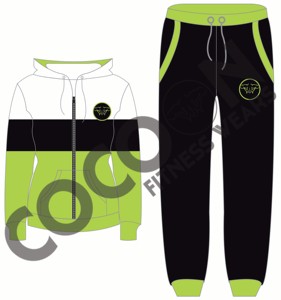 Conjunto de Sudadera con Capucha y Pantalones Deportivos Y2K con Bloques de Color y Ribetes Personalizados para Hombre, Fabricantes OEM, 2026 - Product Image 4