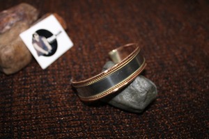 Customize Fashion <b>Copper</b> Cuff Bangle <b>Bracelet</b> Cufflink or Cufflinks Fashion Jewelry for Ladies at Wholesale Price Tradnary - Product Image 3