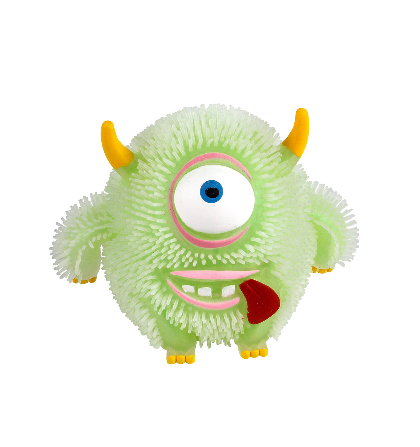 Wholesale Sensory Soft TPR Toys Kids Anti Stress Light up Squeeze Animal Monster Puffer Ball Squeeze Toys for Kids