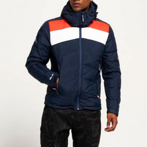 Hombres Forro al aire libre acolchado a prueba de viento impermeable chaqueta de moda - Product Image 6