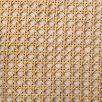 Cannage en rotin naturel demi-blanchi de 5/8 pouce, matériau de tressage ouvert pour meubles, fabrication Bao Minh Vietnam, longueur 15m
