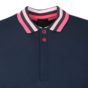 Uniforme corporativo de trabajo con logotipo personalizado de alta calidad Camisa deportiva de poliéster de algodón bordado liso en blanco - Product Image 4