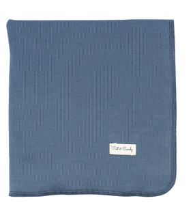 95% Organic Cotton 5% Spandex Rib Knitted Unisex Infant Rompers 100 X 100cm Soft Stretchy Light Weight Swaddle <b>Wraps</b> 0-3 Baby - Product Image 1