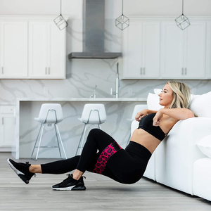 Bande de résistance 2022 en tissu très élastique, antidérapant, pour entraînement des hanches, des jambes, des fesses, Yoga, pour femmes - Product Image 2