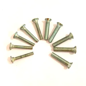 Tornillos de carro DIN 603 de alta calidad, máquina de tornillo DIN 603, sujetadores de perno de carro de cabeza de acero suave M5 a M20