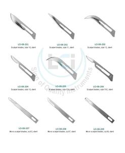 <b>Scalpel</b> <b>Blade</b>/ Surgical and Dental Operating <b>Blades</b> with Handles - Product Image 1