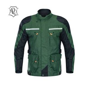 ชุดแข่งรถมอเตอร์ไบค์ผ้าคอร์ดูร่า/สิ่งทอเสื้อแจ็กเก็ตแฟชั่นระบายอากาศมีโลโก้ด้านหลังขนาดใหญ่พิเศษ - Product Image 2