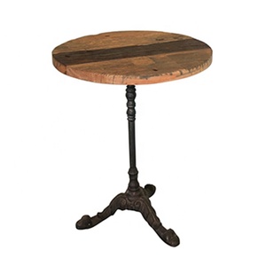 Mobilier de maison écologique indonésien et décoration mobilier d'extérieur Table basse ronde avec 1 pied 3 pieds - Product Image 1