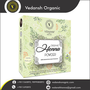 Poudre de henné naturel Soin des cheveux Couleur des cheveux à base de plantes Teinture en poudre pour cheveux Poudre de henné pur à 100% - Product Image 3