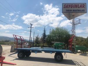 HIGH QUALITY 6 TONS ROUND BALE PLATFORM TRAILER MACHINE - Product Image 5