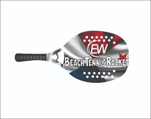 Raquettes de beach tennis avec face de 20 mm, poids de 310-330 g, longueur de 50 cm, poignée en carbone et filet en fibre de carbone - Product Image 5
