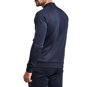 ชุดวอร์มมีซิปสำหรับผู้ชายชุดกีฬาพิมพ์ลายแห้งเร็วสำหรับยิมฤดูหนาวไซส์ใหญ่พิเศษ - Product Image 3