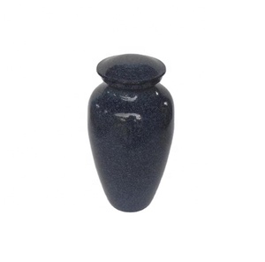 Hot Selling Cast Brass and Aluminium <b>Urn</b> <b>Jar</b> Single Tone Stone Style Finish for Keepsake Pet <b>Urns</b> Funeral Supplies - Product Image 1