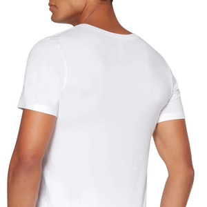 OEM Sservice Hot sell <b>white</b> men t-shirt cotton man t shirt for Yoga men <b>tee</b> shirts with top branded Fabrics used - Product Image 6