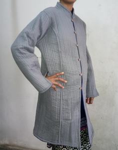 Venta al por mayor indio tradicional Patchwork acolchado mujeres Reversible chaqueta Abrigo acolchado algodón chaqueta personalizada tamaño reversible chaqueta - Product Image 3