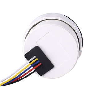 Medidor de voltios de alta calidad de 2-1/16 \ "52mm para marinos y automotrices 8 ~ 16 voltios cara negra impermeable para medidor automático - Product Image 3