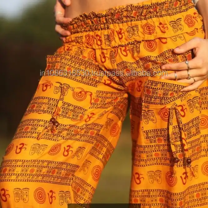 Indian Men Women Cotton Harem Pants Yoga Hippie Dance Genie Casual Trouser  Boho X0615 From Cow02, $9.35 | DHgate.Com