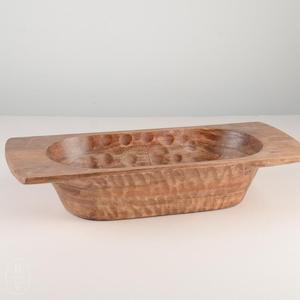 Bol à pâte en bois décoratif, nouveau Design avec taille polie et personnalisée et prix bon marché, meilleure vente pour grande taille, - Product Image 6