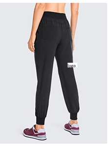 Femmes Léger de Joggeurs de Sport Cordon Entraînement de Course Pantalon Taille Élastique avec Poches 88% Polyester, 12% Élasthanne - Product Image 2
