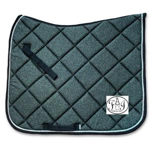 Manta de Silla de Montar Inglesa Personalizada, Ecológica, con Purpurina, Multiusos, Bordada, de Tela de Polialgodón y Poliéster - Product Image 1