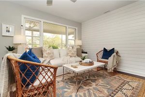 Adjustable Natural Color Regular Shape Hand Woven Mid Century Rattan Antique KINGSTON Sofa (ALICANTE) - Product Image 3