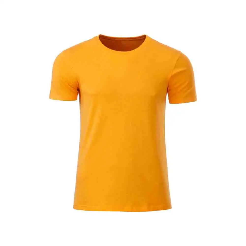 Kualitas Tinggi Musim Panas 200G Katun Dicuci Pria T Shirt 2023 Leher Bulat Lengan Panjang Pria T-shirt
