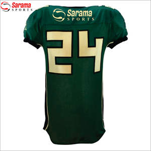 Uniformes de football américains personnalisés par sublimation, nouveau design respirant, uniformes de pratique et de jeu américains bon marché. - Product Image 2