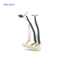 Kabel Lvds Kustom 20 30 40 Pin Konektor LVDS untuk Peralatan Medis Panel Tampilan