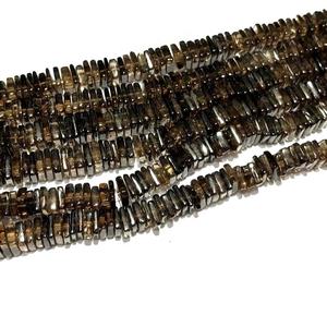 Cuentas de piedras preciosas sueltas con forma de cuarzo ahumado, fabricación de joyas, collar/pulsera, precio mayorista por hebra, calidad superior natural - Product Image 2