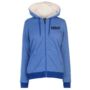 Sudadera con capucha con cremallera bordada personalizada para mujer Otoño Invierno nueva chaqueta de sudadera suelta con cordón de bolsillo y cremallera - Product Image 3